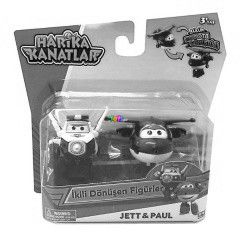 Super Wings - A szrnyalk - Jett s Paul talakul figurk