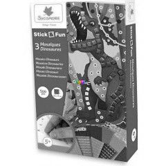 Sycomore Artissimo - Stick n fun mozaikkp kszt szett - Dinoszaurusz