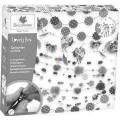 Sycomore - Large Lovely Box - Bolondos girlandok kreatv szett