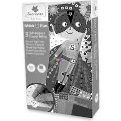 Sycomore - Stick n fun mozaikkp kszt szett - Szuperhsk