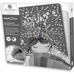 Sycomore - Stickn Fun mozaikkép készítő készlet - Varázslatos álmok
