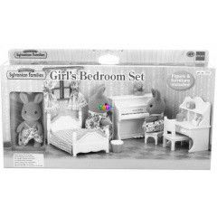 Sylvanian Families - Barna Nyuszi hugi hlszobja
