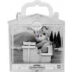 Sylvanian Families - Cskos cica bbi asztallal