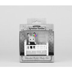 Sylvanian Families - Csoki Nyuszi bbi, kisggyal