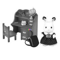 Sylvanian Families - Csoki nyuszi hugi rasztallal
