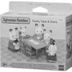 Sylvanian Families - tkezasztal szkekkel