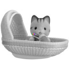 Sylvanian Families - Utaz szett cica blcsvel