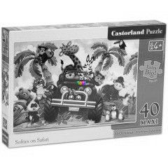 Puzzle - Szafari, 40 db