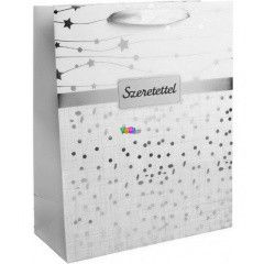 Szeretettel feliratos exkluzv ajndktasak - 18 x 23 cm