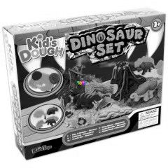 Sznes gyurma kszlet - dinoszaurusz, 4 tgelyes