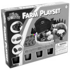 Sznes gyurma kszlet - Farm, 4 tgelyes
