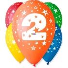 Sznes szmos lufi 5 darabos - 2-es
