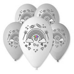 Szivrvny mints, prmium lggmb csomag, 5 db