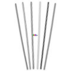 Szletsnapi sznes parti gyertya, 24 db, 17 cm