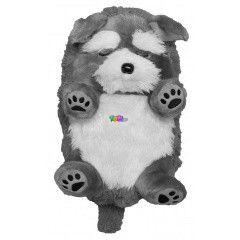 Szundiklykk - Schnautzer, 30 cm