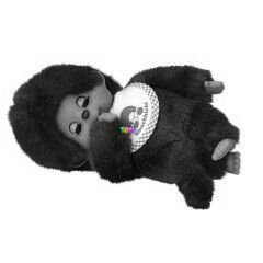 Szundiz Monchhichi kk elkvel, 20 cm