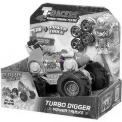 T-Racers - 2 az 1-ben szuperterepjr figurval - Turbo Digger