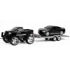 New Bright - Tvirnyts Dodge Ram utnfutval s Dodge Charger kisautval