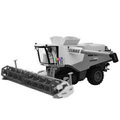 Tvirnyts kombjn, Claas Lexion 780, 2,4 GHz, 1:20