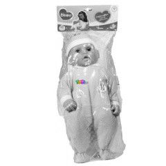Tenero baba - 50 cm, rzsaszn ruhban