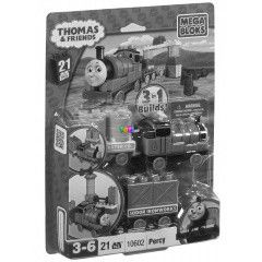 Thomas - Mega Bloks mozdonyok - Percy vonatkocsikkal