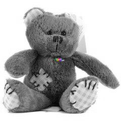 Tilly csrg barna plssmack - 13 cm