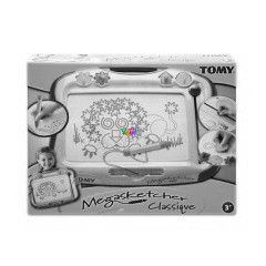 Tomy - Megasketcher klasszikus rajztbla, rzsaszn