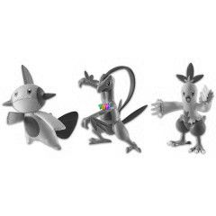 Tomy - Pokmon figura szett - Grovyle, Combusken, Marshtomp