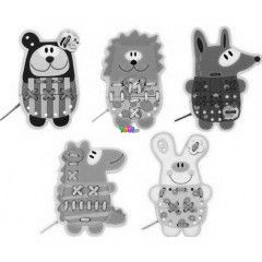 Tooky Toy - 5 az 1-ben fzs llatkk