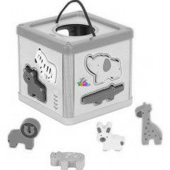 Tooky Toy - Fa formavlogat doboz, llatok