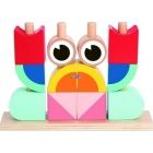 Tooky Toy - Fa Montessori ptjtk - llatok s formk