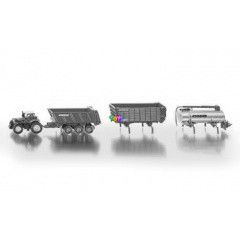Traktor specilis ptkocsikkal