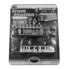 Tram Station - Villamos megllhellyel, zld-kk