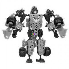 Transformers Construct Bots - Decepticon Dragstrip sszeszerelhet robot