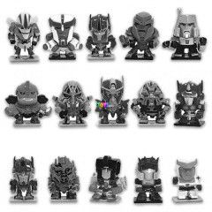 Transformers - Gyjthet figura s 3D kirak, 4 cm