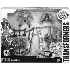 Transformers - Mini-Con 4 darabos csomag - Undertone, Backtrack, Beastbox, Swelter