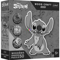 Puzzle fbl - Wood Craft - Lilo s Stitch, 50 db