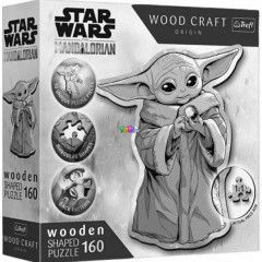 Puzzle fbl - Wood Craft - Star Wars, Grogu, 160 db