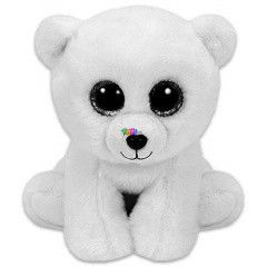 TY Beanie Babies - Arctic klyk jegesmedve plssfigura, 15 cm