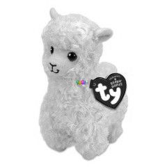 TY Beanie Babies - Lily lma plssfigura, 15 cm, krmszn