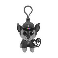 TY Beanie Babies - Mancs rjrat plss kulcstart - Chase, 8,5 cm