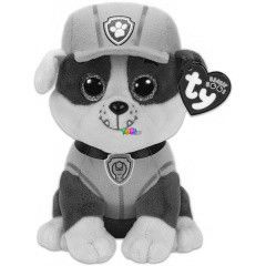 TY Beanie Babies - Mancs rjrat Rubble plssfigura, 24 cm