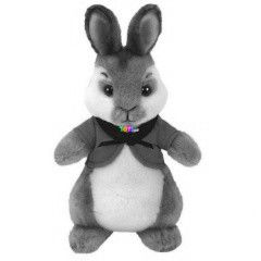 TY Beanie Babies - Nyl Pter - Tapsi nyuszi plssfigura, 15 cm