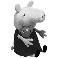 TY Beanie Babies - Peppa malac, 15 cm