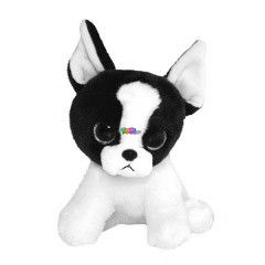 TY Beanie Babies - Portia boston terrier plssfigura, 15 cm