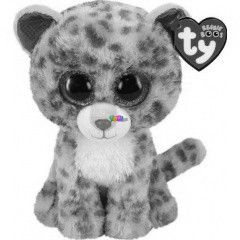 TY Beanie Boos - Lainey plss figura, 24 cm - Rzsaszn leoprd