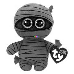 TY Beanie Boos - Mask mmia plssfigura, narancssrga, 15 cm