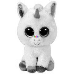 TY Beanie Boos - Pixy unikornis plssfigura, 15 cm, fehr