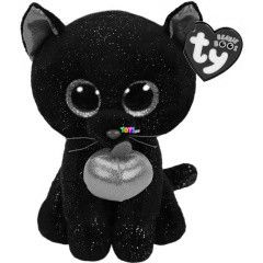 TY Beanie Boos - Potion macska plssfigura, fekete, 15 cm