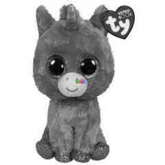 TY Beanie Boos - Rosette unikornis plssfigura, 15 cm, lila